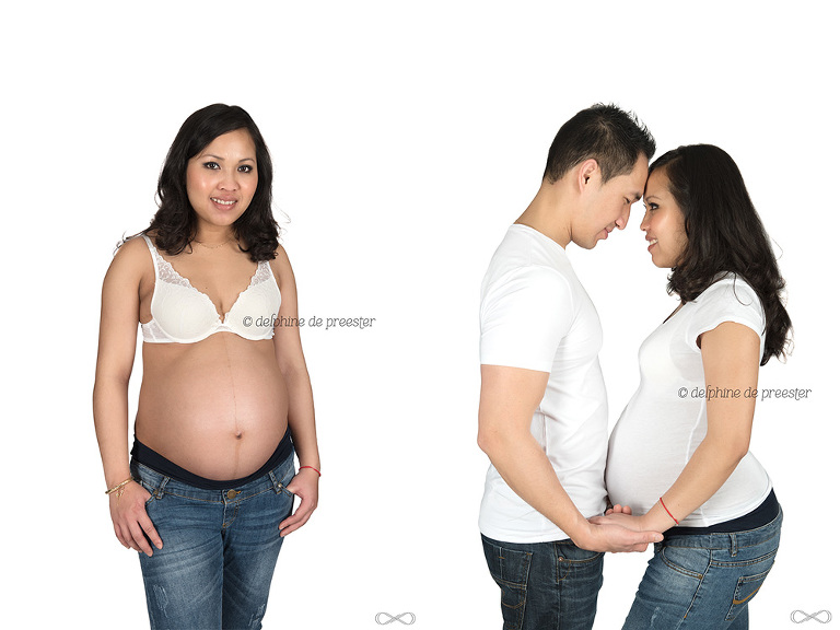 photos grossesse en studio