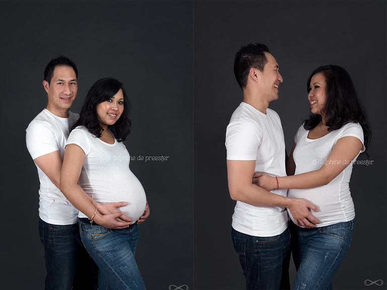 photos femme enceinte en studio